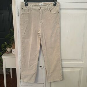 Kensie Jeans "The Ella" High Rise Straight Leg Pants, Size 10/30.